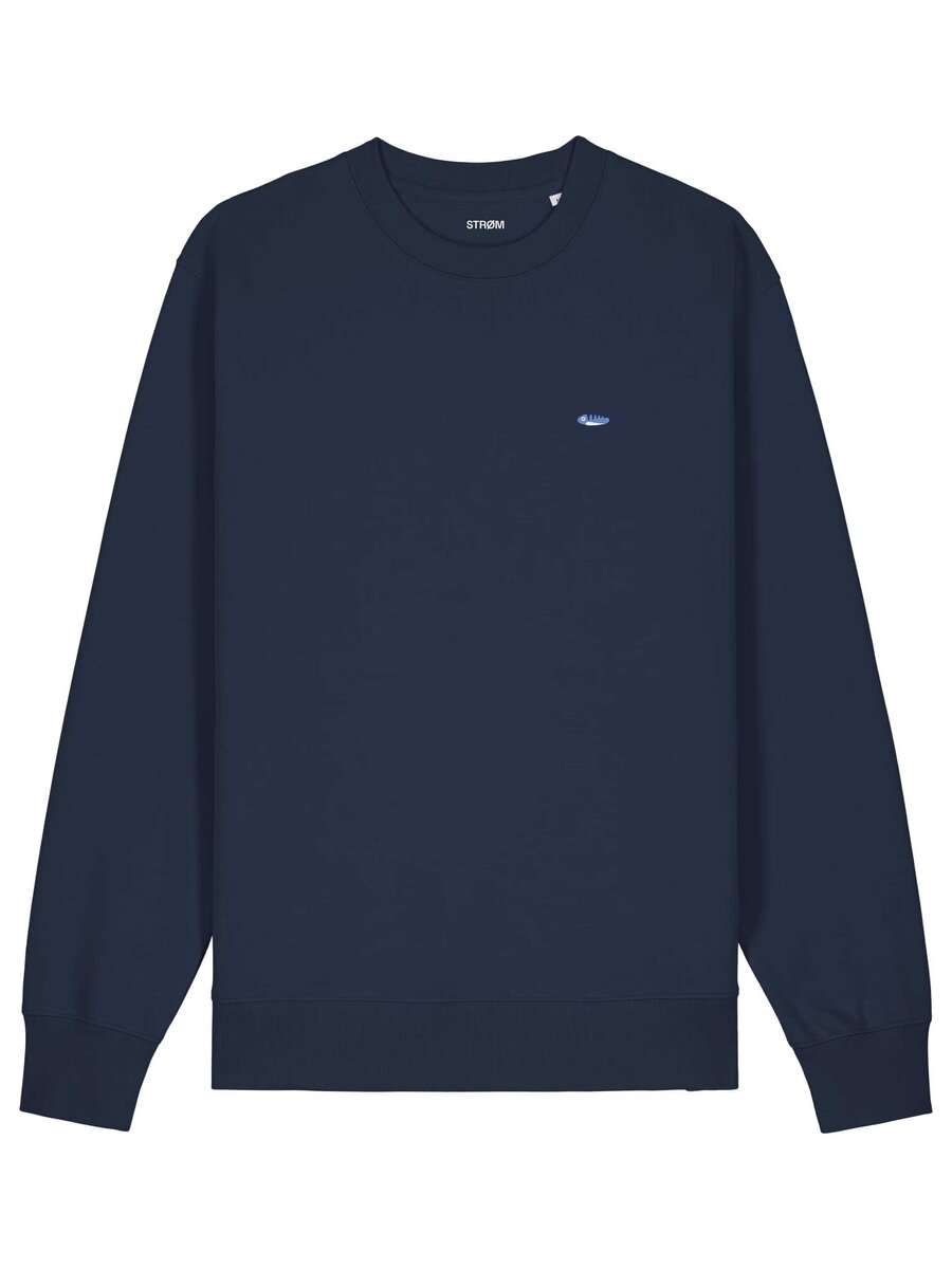 Sweater van het merk Strom in het Marine