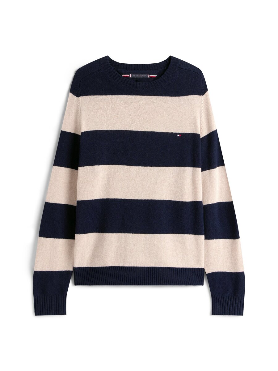 Pull van het merk Tommy Hilfiger in het Blauw