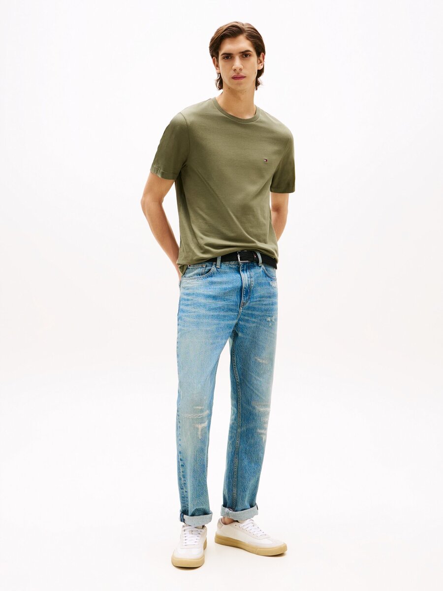 T-shirt van het merk Tommy Hilfiger in het Groen