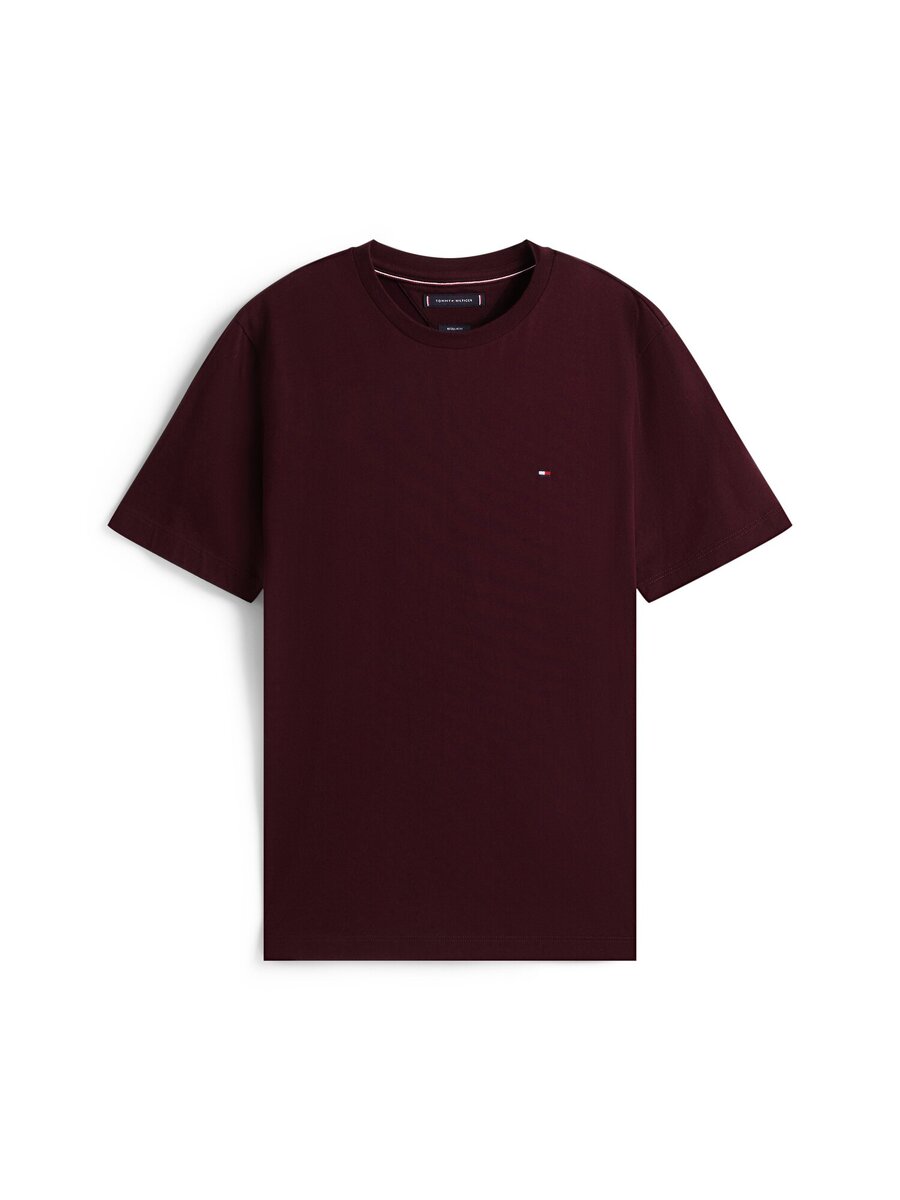 T-shirt van het merk Tommy Hilfiger in het Bordeaux