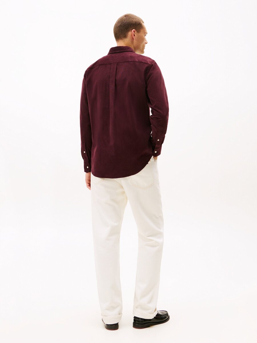 Hemd van het merk Tommy Hilfiger in het Rood