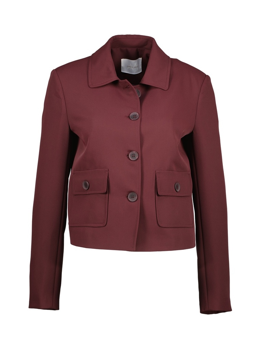 Jacket van het merk Amelie&amelie in het Bordeaux