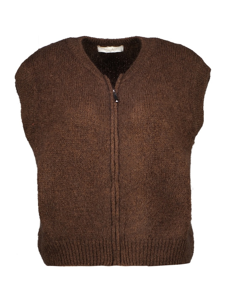 Gilet van het merk Amelie&amelie in het Bruin