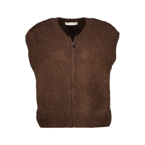 Gilet van het merk Amelie&amelie in het Bruin