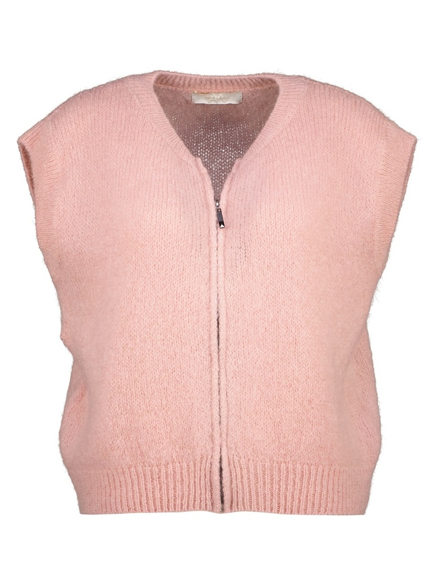 Gilet van het merk Amelie&amelie in het Roze