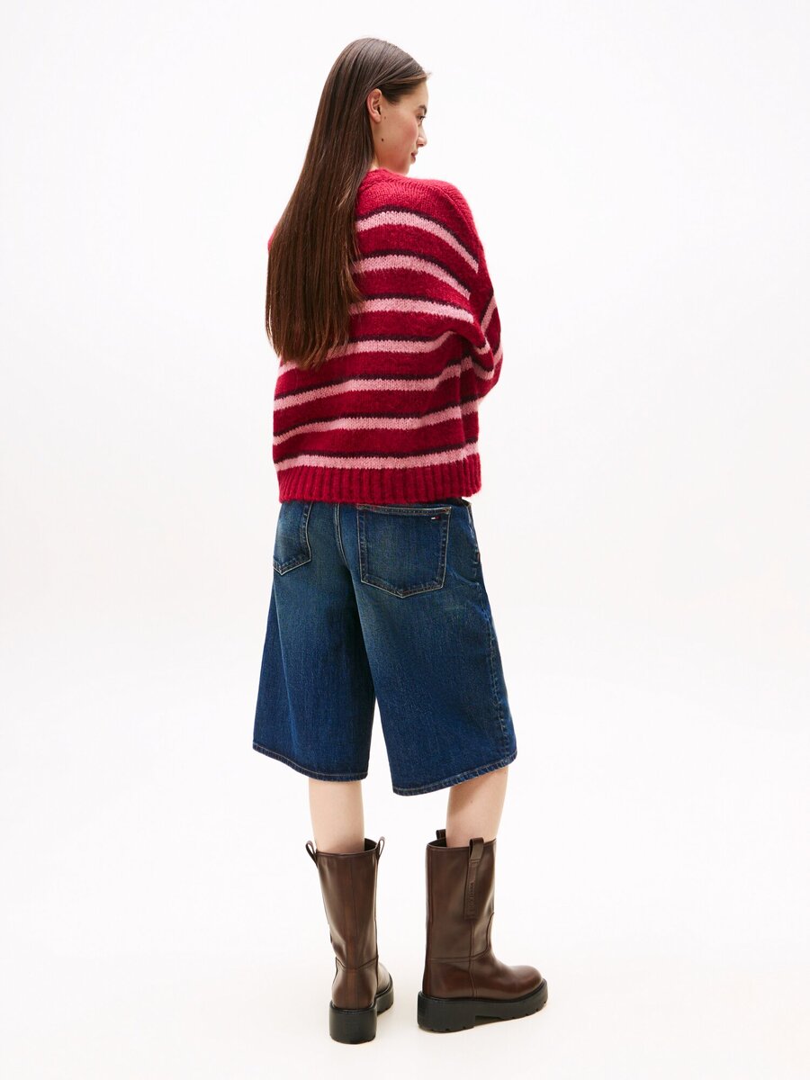 Sweater van het merk Tommy Jeans in het Rood