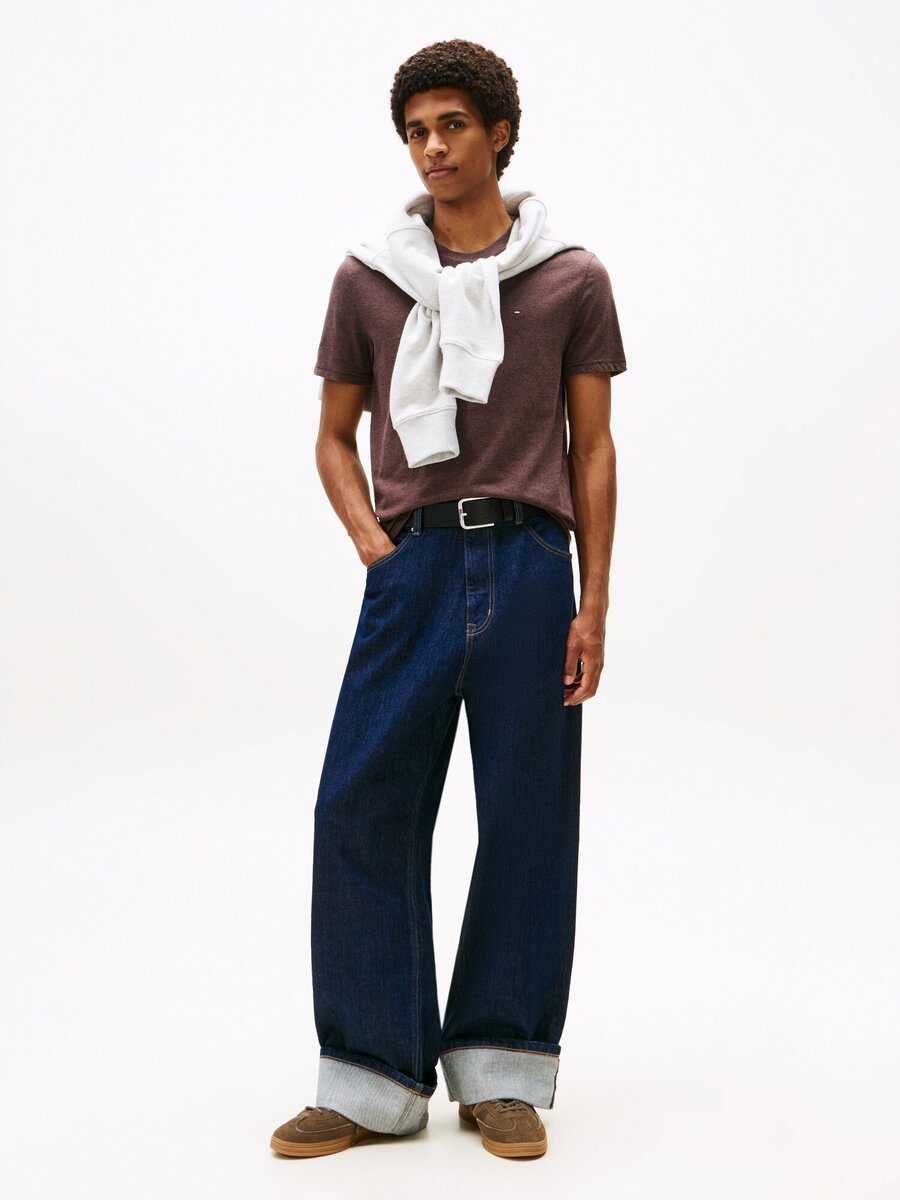 T-shirt van het merk Tommy Jeans in het Bruin
