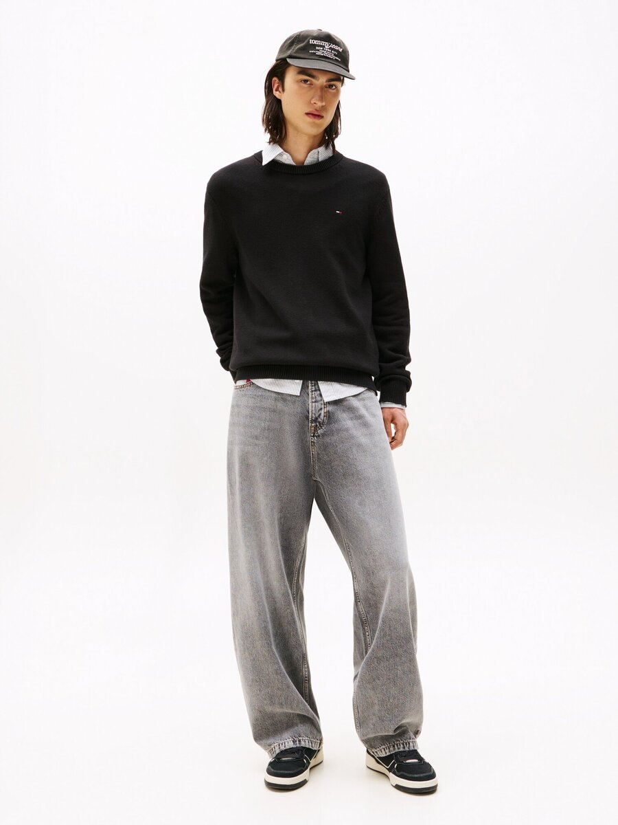 Pull van het merk Tommy Jeans in het Zwart