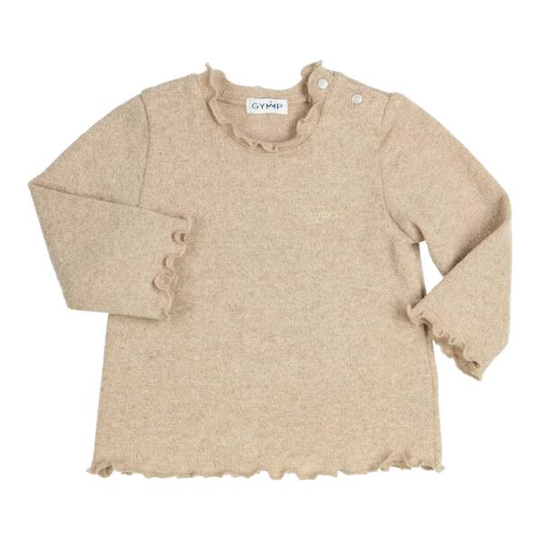 T-shirt van het merk Gymp in het Beige