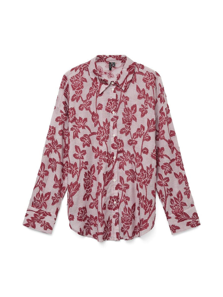 Bloes van het merk Vero Moda in het Rood
