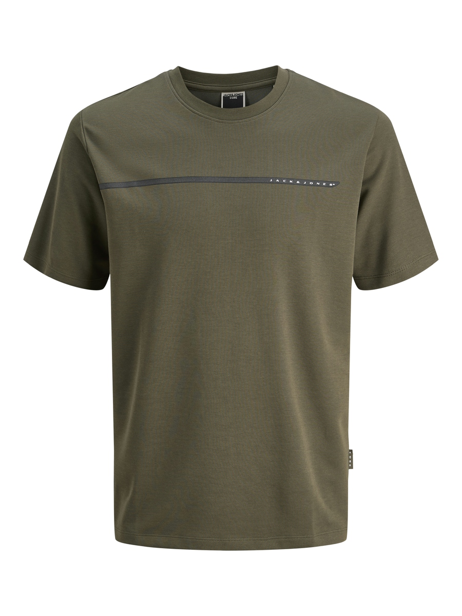 T-shirt van het merk Jack & Jones Junior in het Kaki
