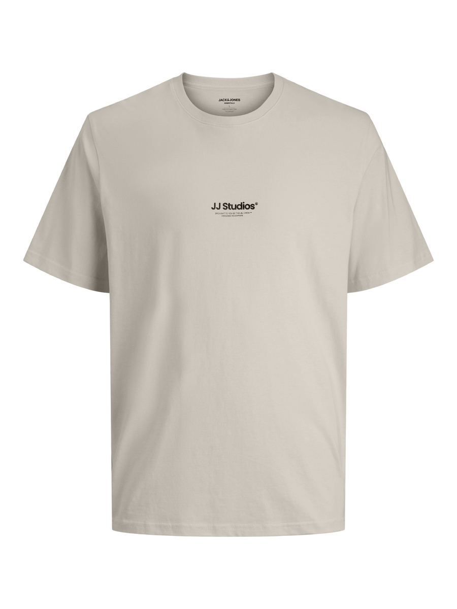 T-shirt van het merk Jack & Jones Junior in het Ecru