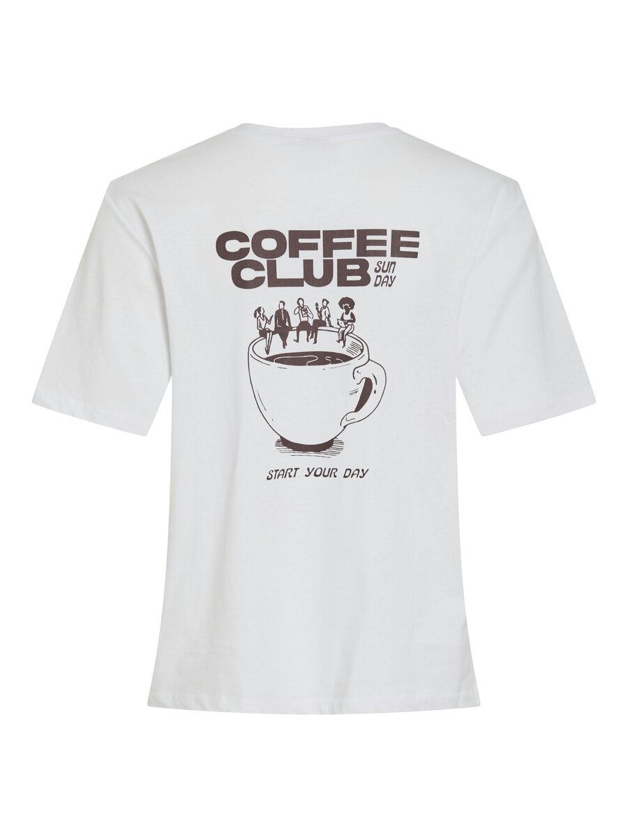 T-shirt van het merk Vila in het Wit