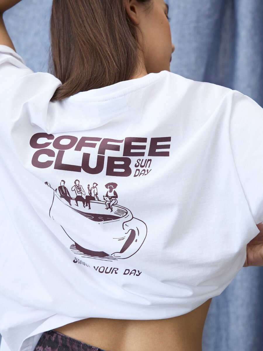 T-shirt van het merk Vila in het Wit