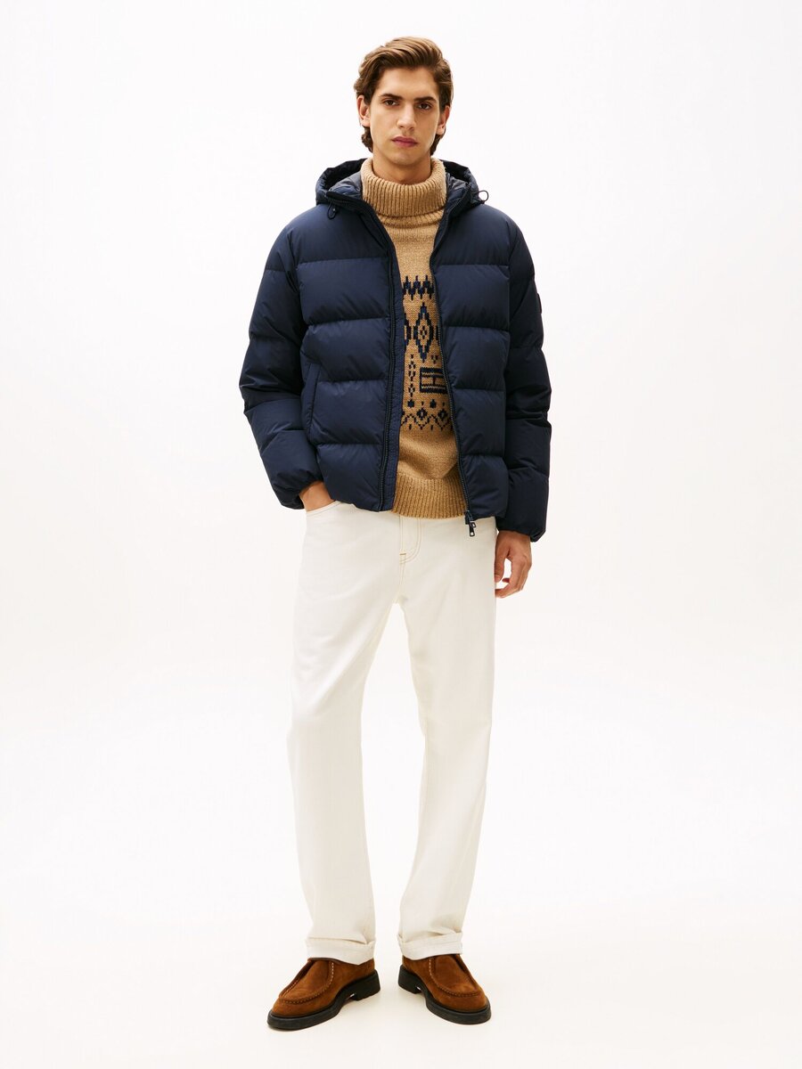 Jacket van het merk Tommy Hilfiger in het Marine