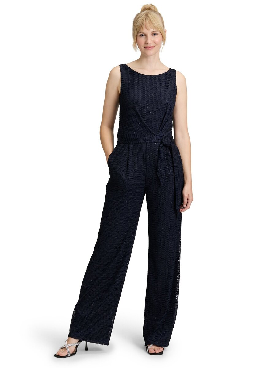 Jumpsuit van het merk Vera Mont in het Marine