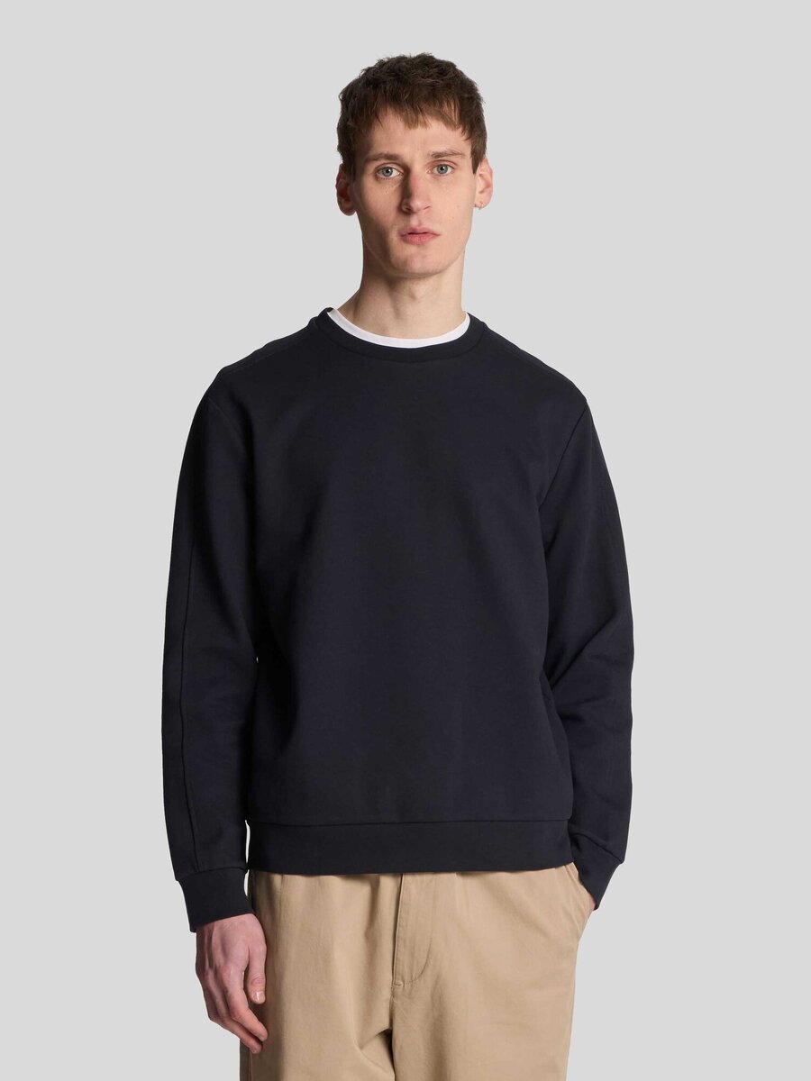 Sweater van het merk Lyle & Scott in het Marine