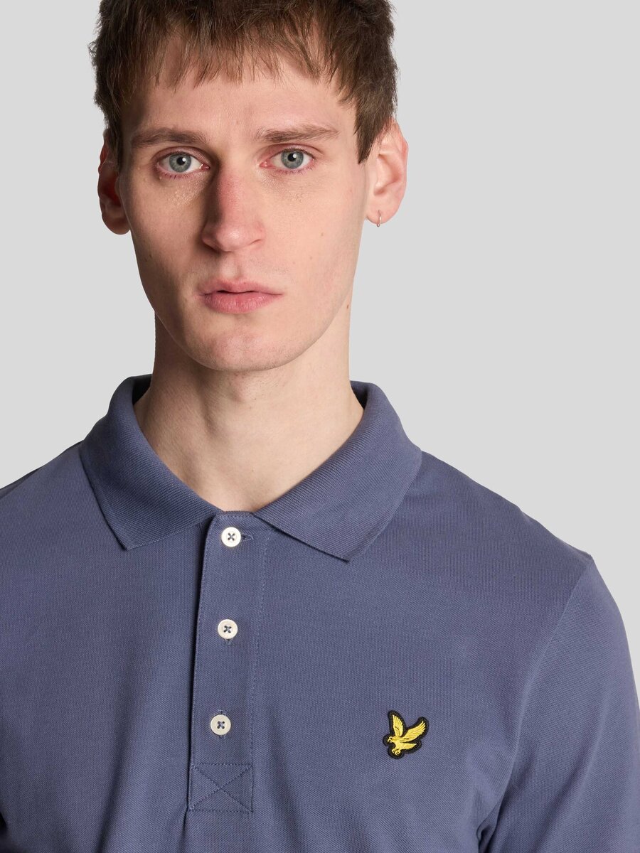 Polo van het merk Lyle & Scott in het Blauw