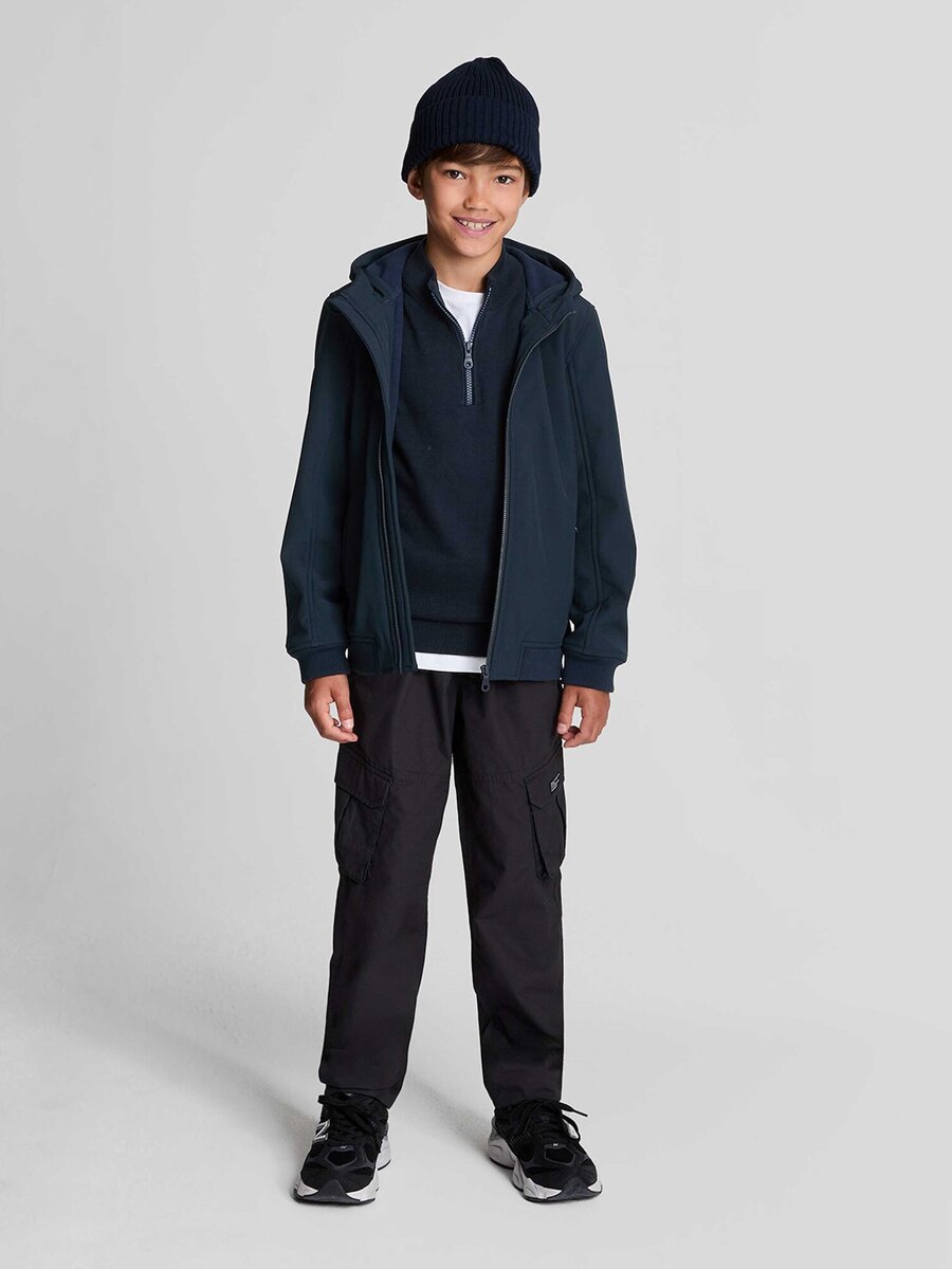 Pull van het merk Lyle & Scott in het Marine