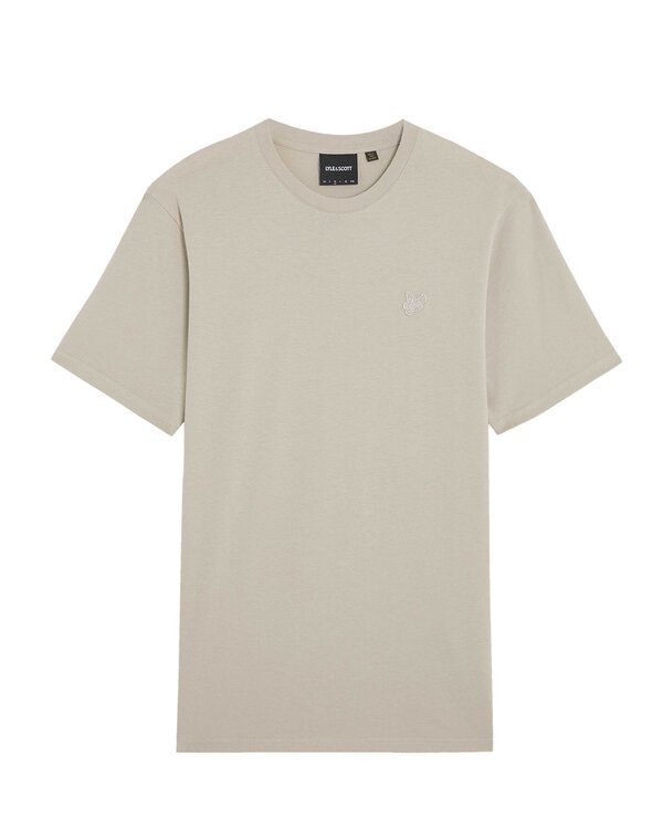 T-shirt van het merk Lyle & Scott in het Beige