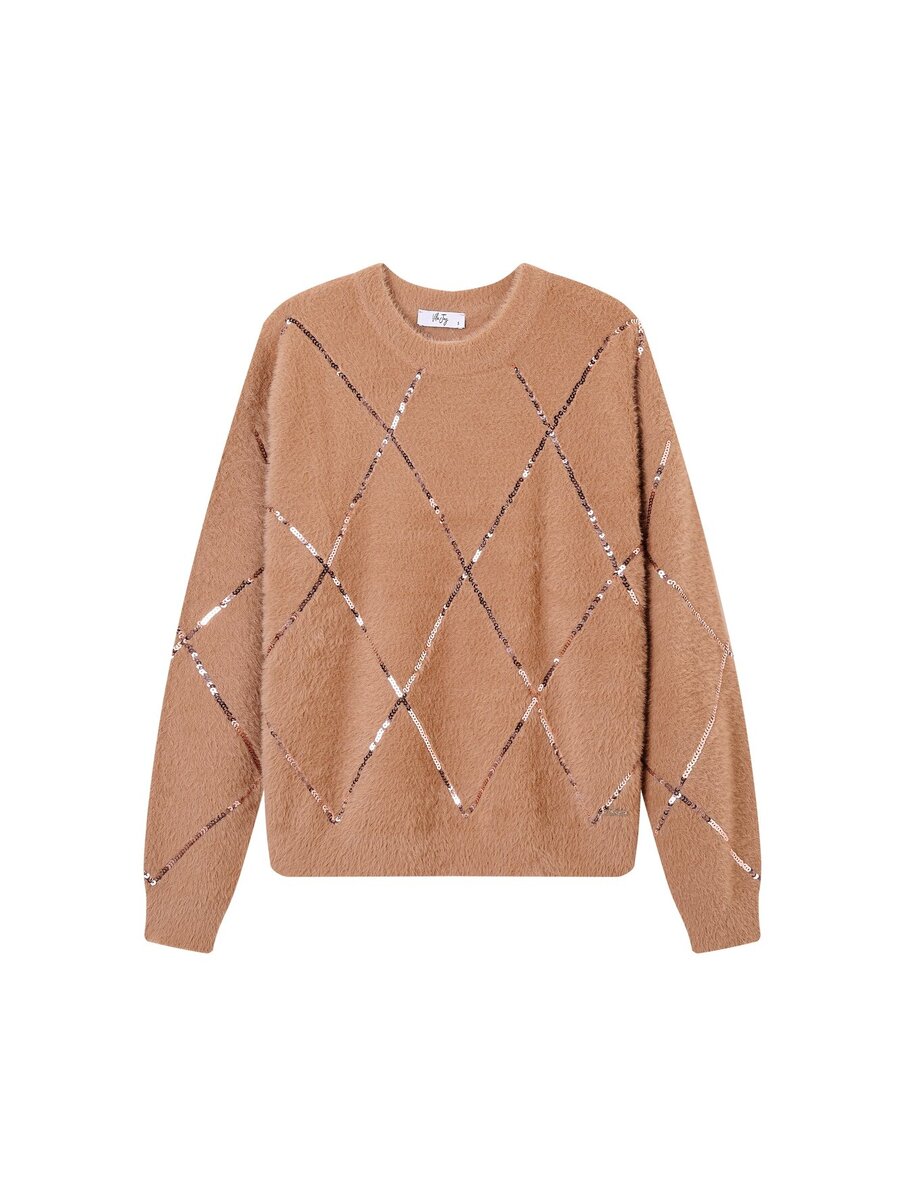 Pull van het merk Vila Joy in het Beige Pull van het merk Vila Joy in het Beige