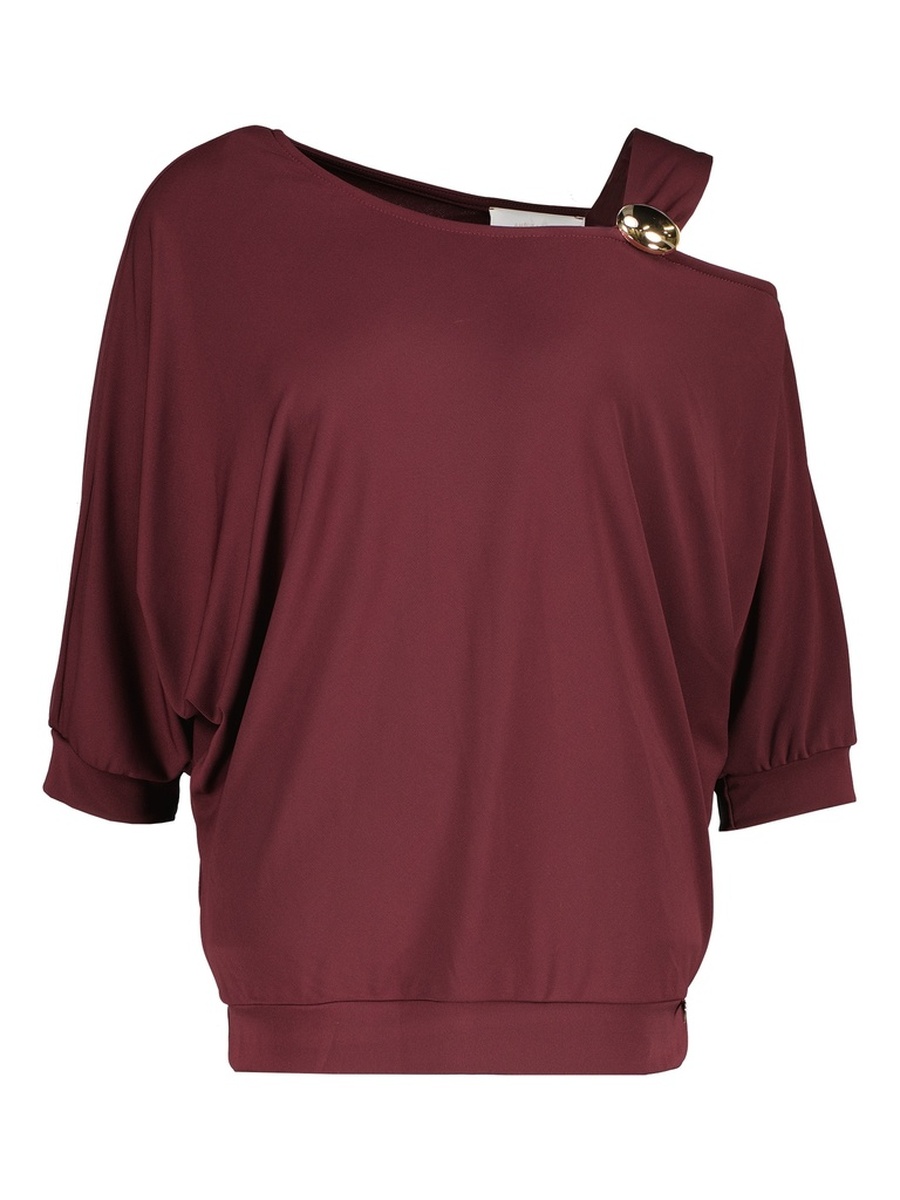 T-shirt van het merk Amelie&amelie in het Bordeaux