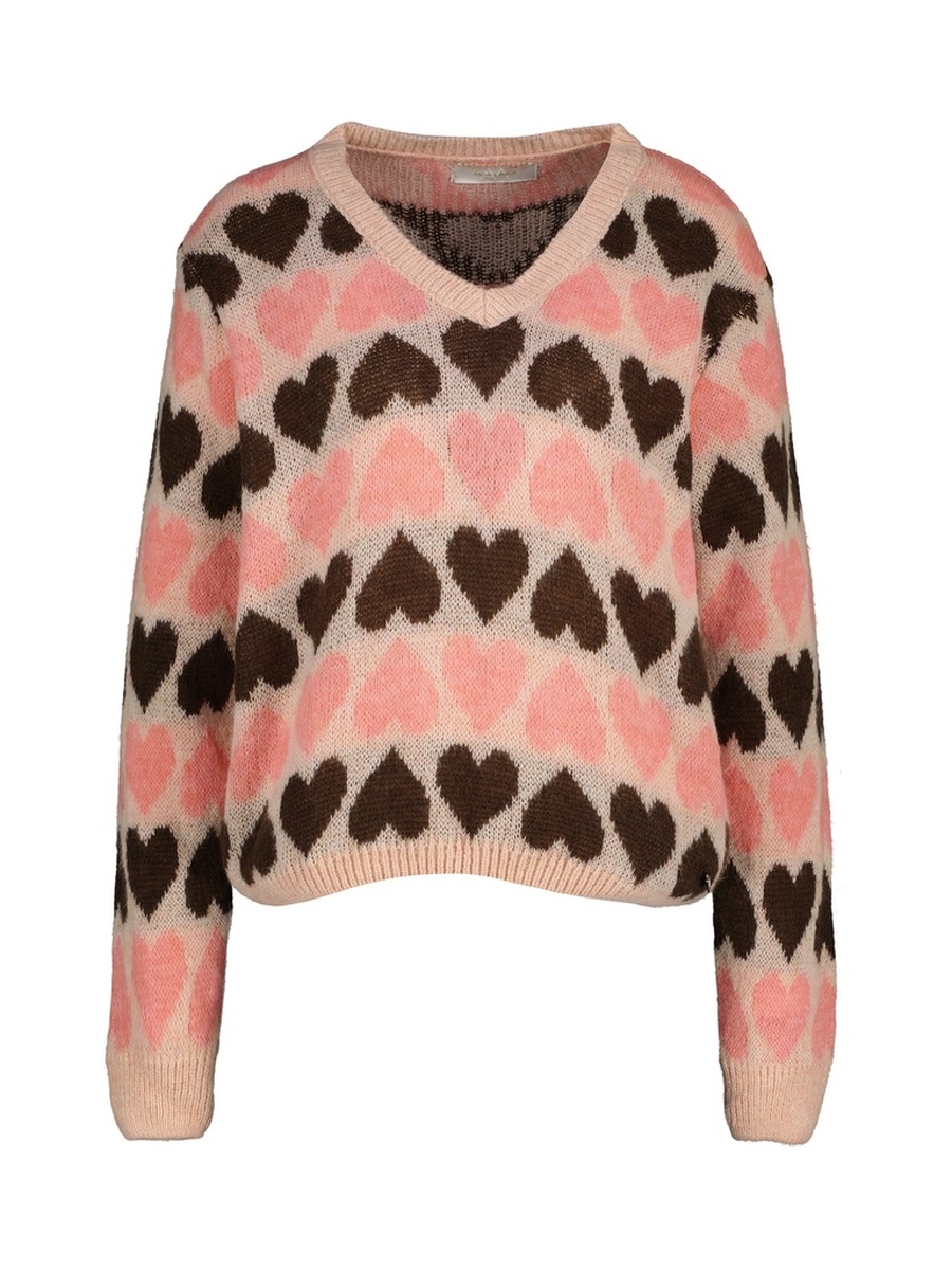 Pull van het merk Amelie&amelie in het Roze