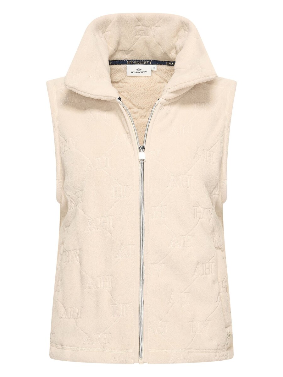 Bodywarmer van het merk Hv Polo in het Ecru
