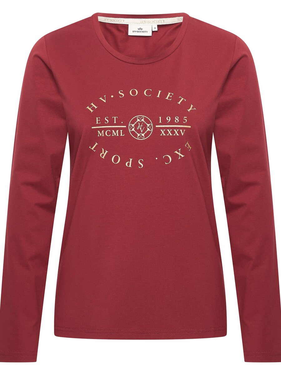 Top van het merk Hv Polo in het Rood