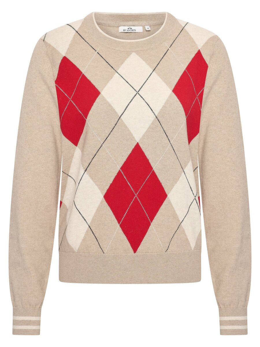 Pull van het merk Hv Polo in het Beige