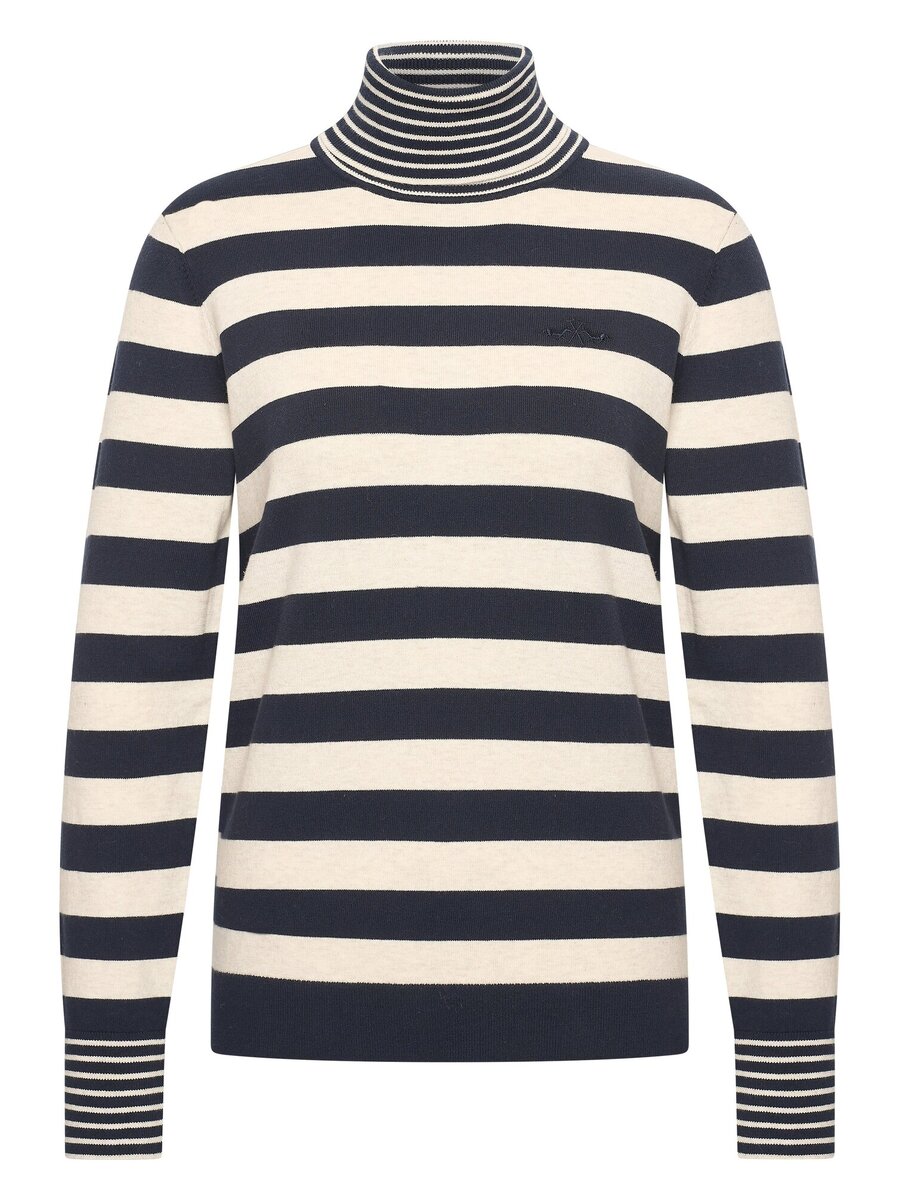 Pull van het merk Hv Polo in het Marine