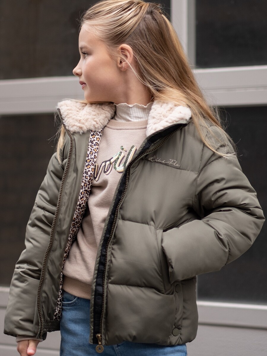 Jacket van het merk Like Flo in het Kaki