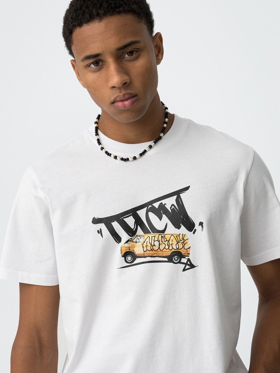 T-shirt van het merk Tiffosi in het Wit