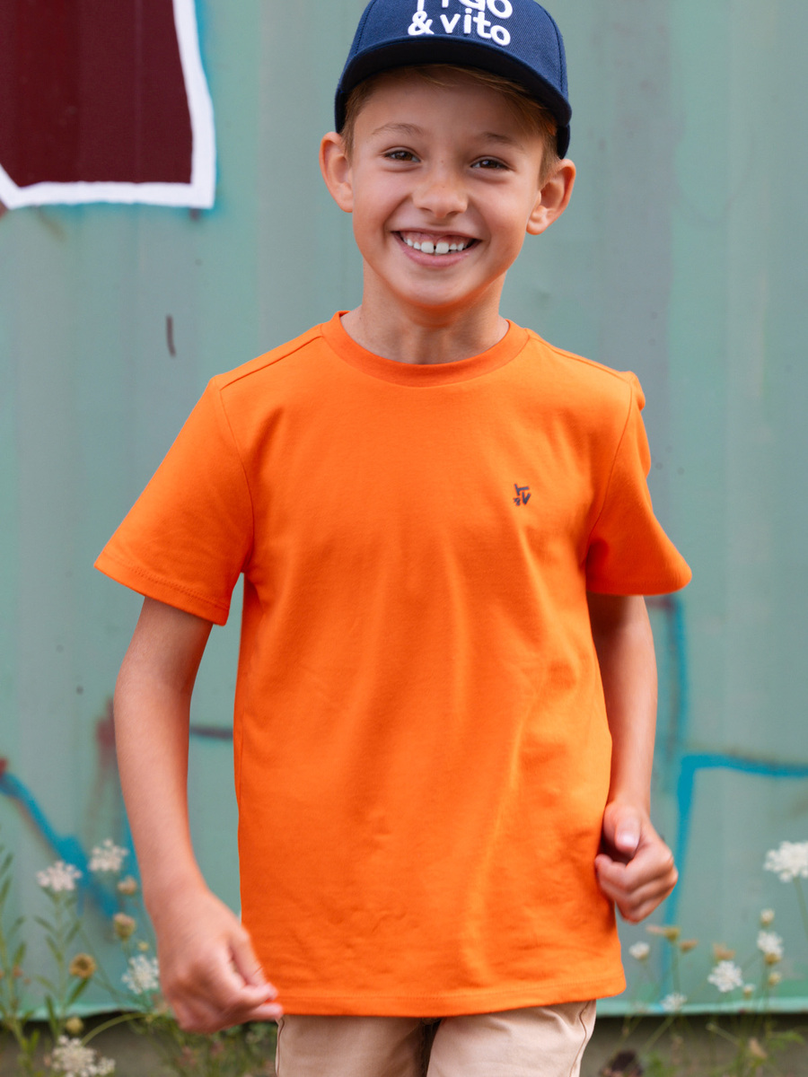 T-shirt van het merk Tygo & Vito in het Oranje