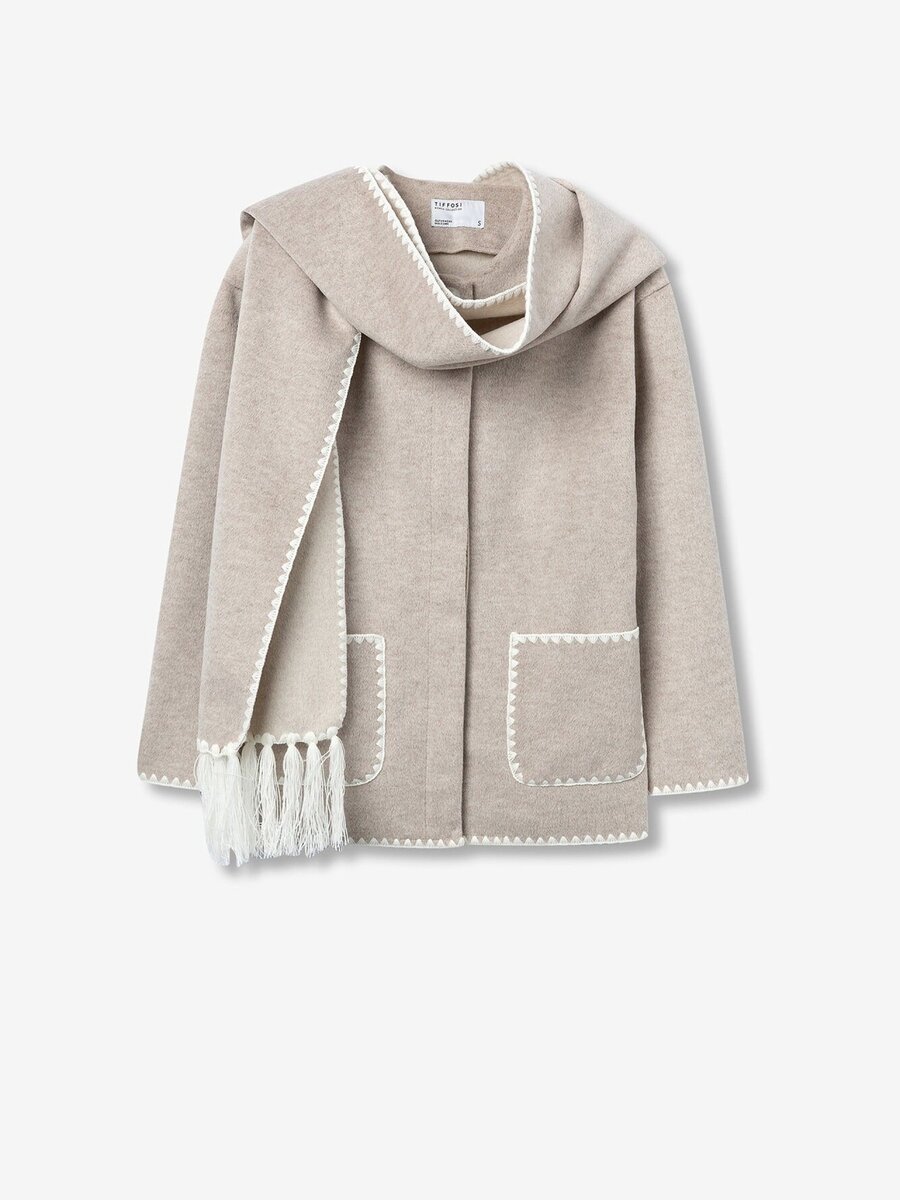 Vest van het merk Tiffosi in het Beige