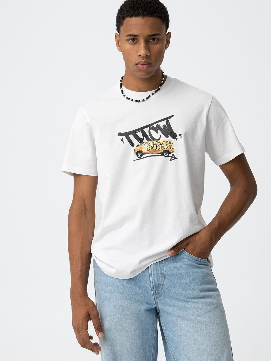 T-shirt van het merk Tiffosi in het Wit