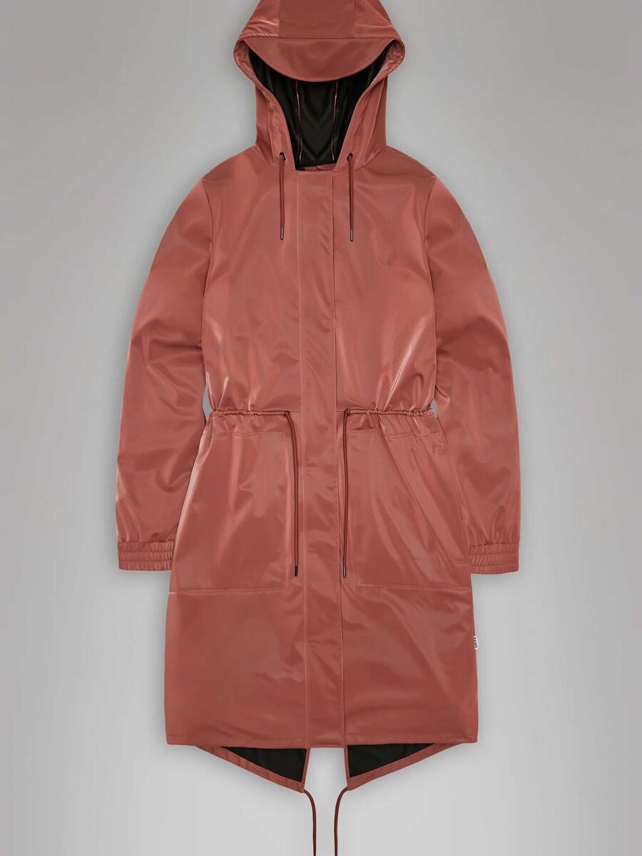 Vest van het merk Rains in het Roze