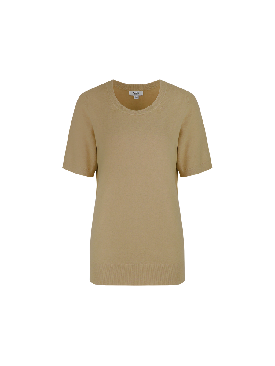 Pull van het merk C&s The Label in het Beige