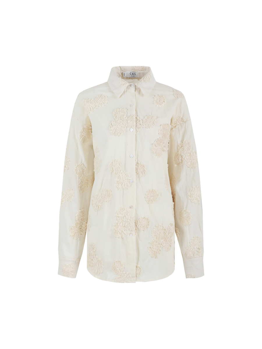 Bloes van het merk C&s The Label in het Beige