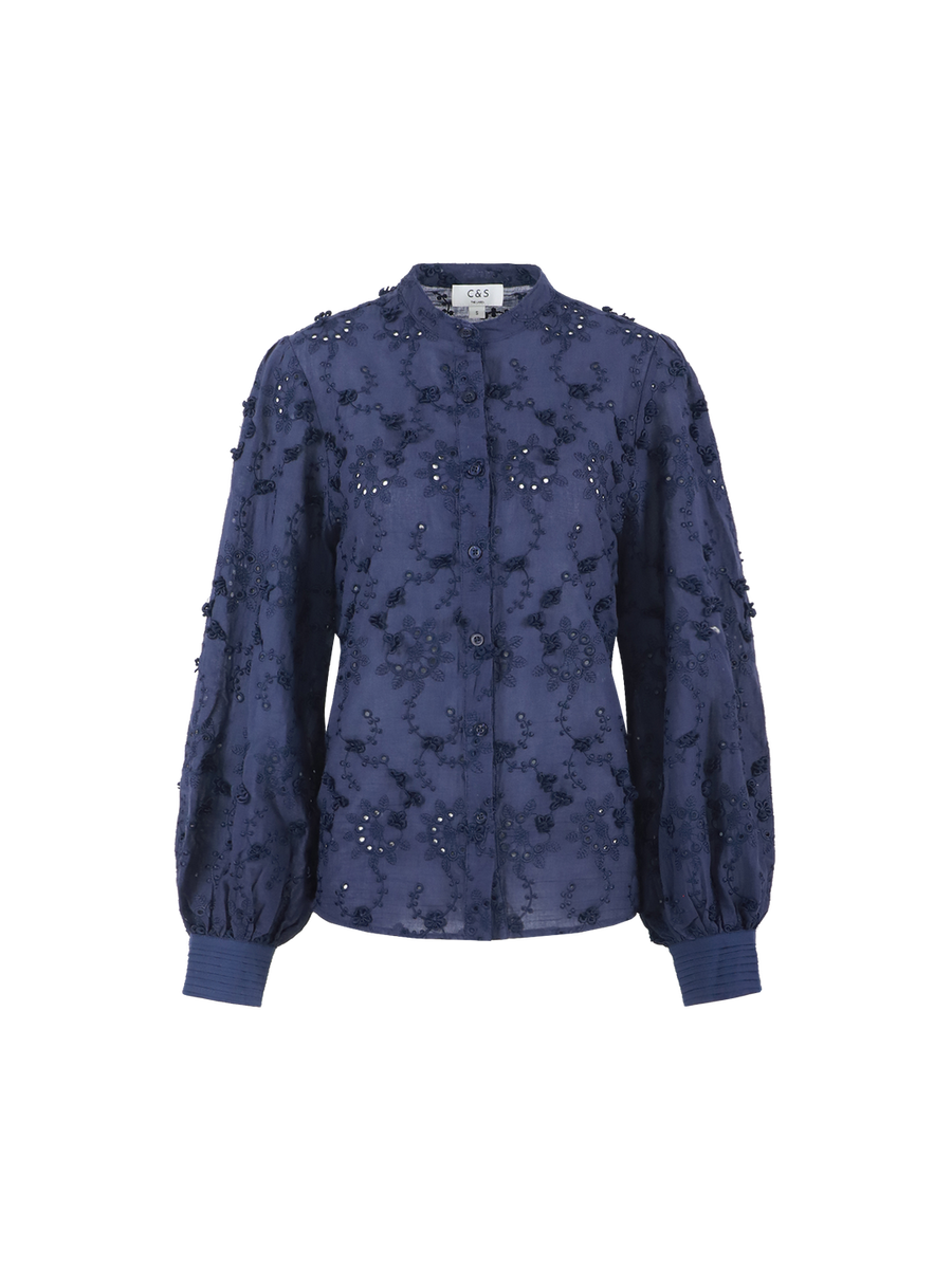 Bloes van het merk C&s The Label in het Blauw
