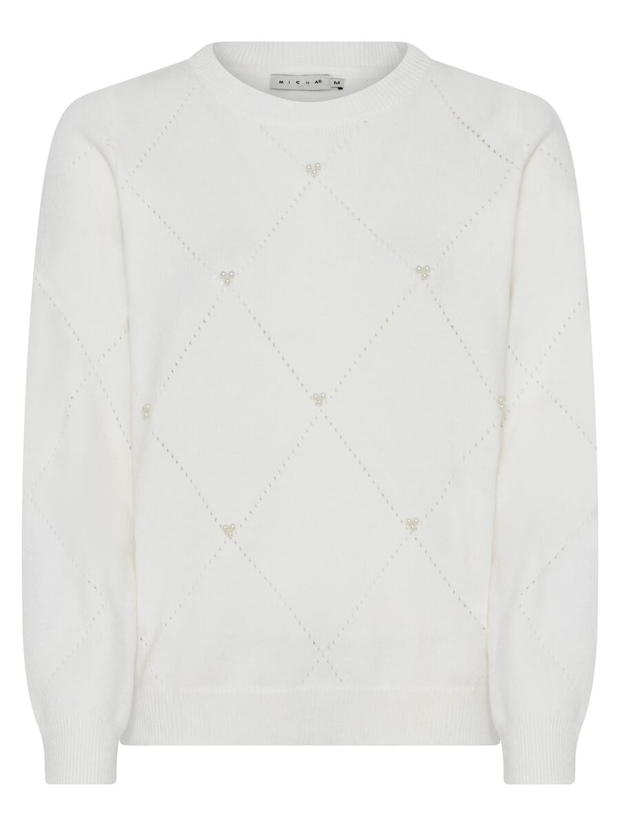 Pull van het merk Micha in het Wit