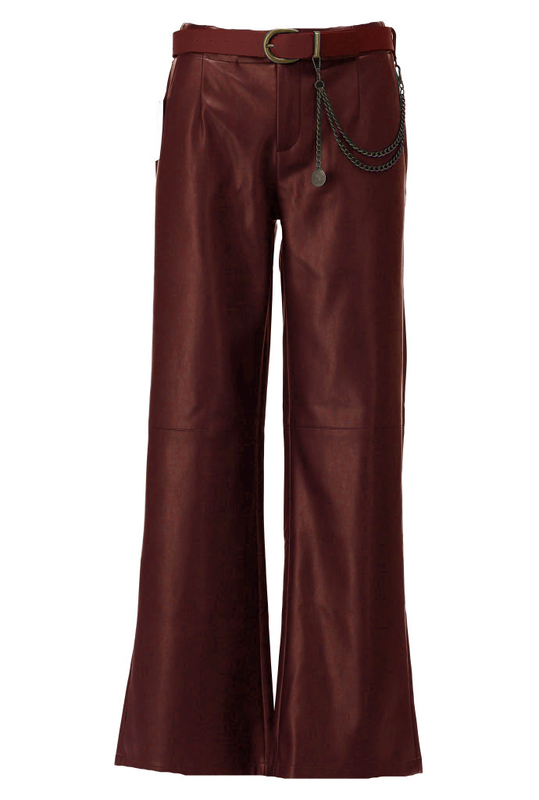 Broek van het merk K-design in het Bordeaux