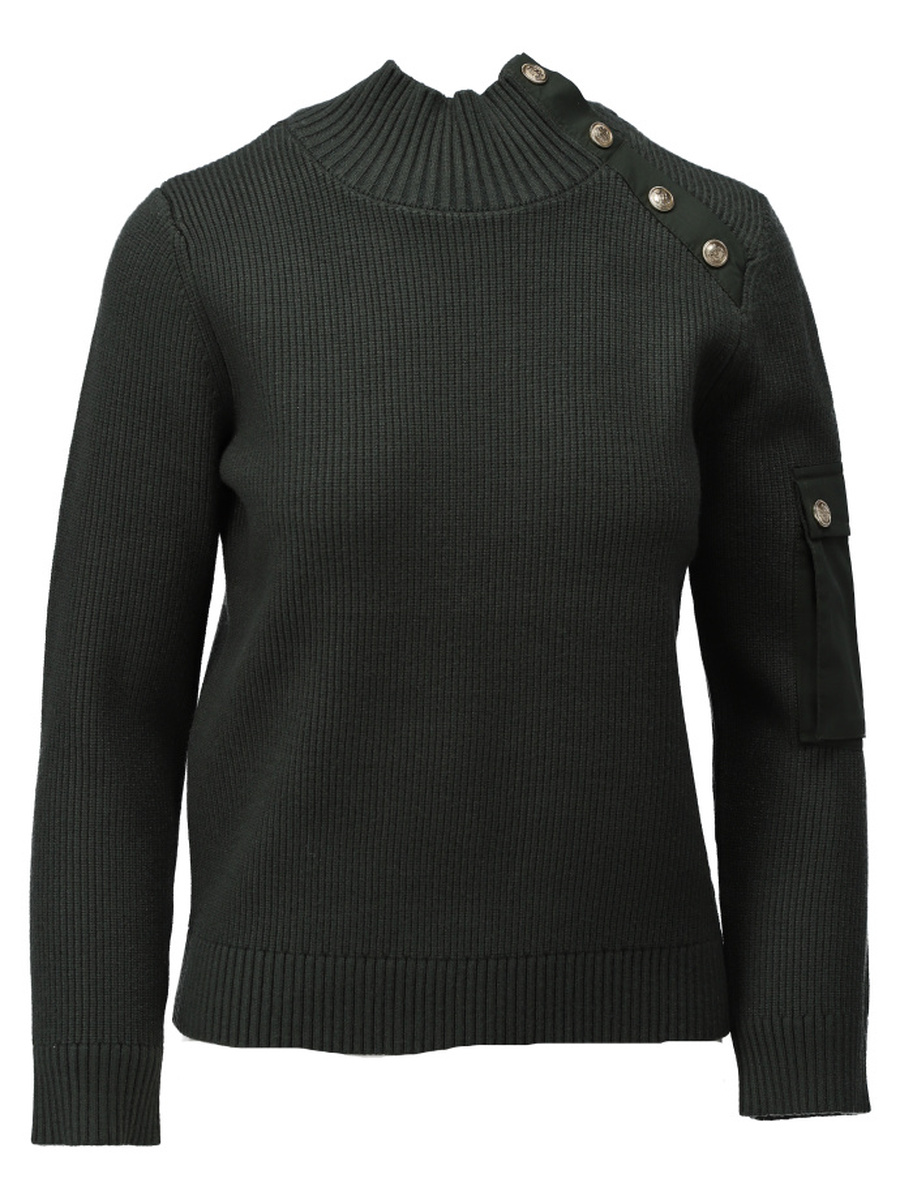 Pull van het merk K-design in het Groen