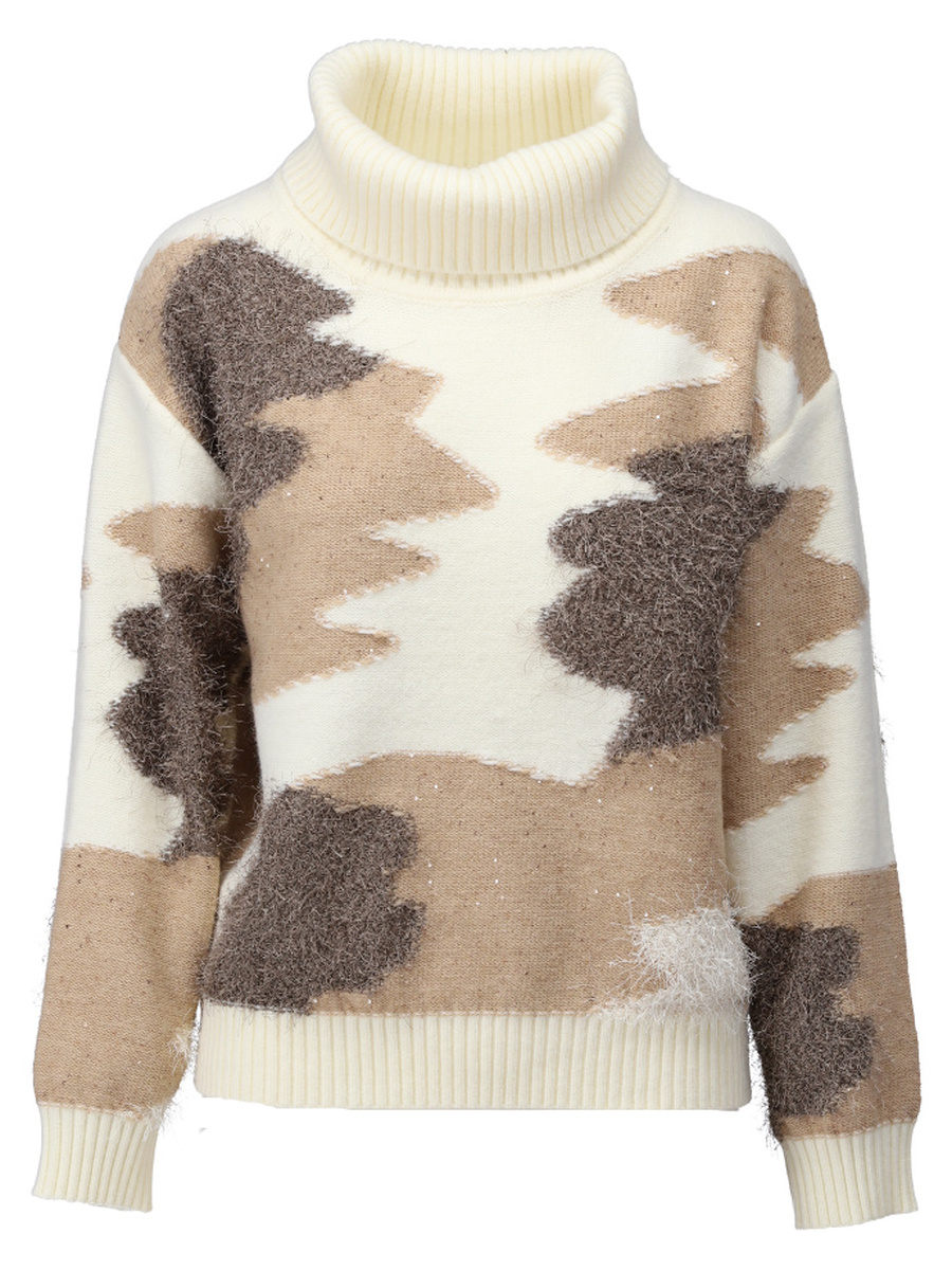 Pull van het merk K-design in het Ecru