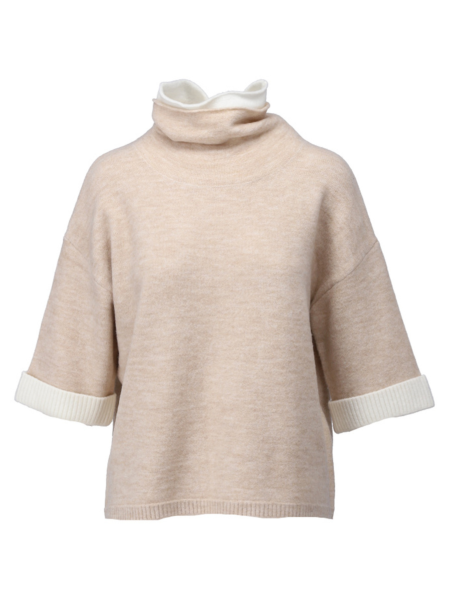 Pull van het merk K-design in het Beige