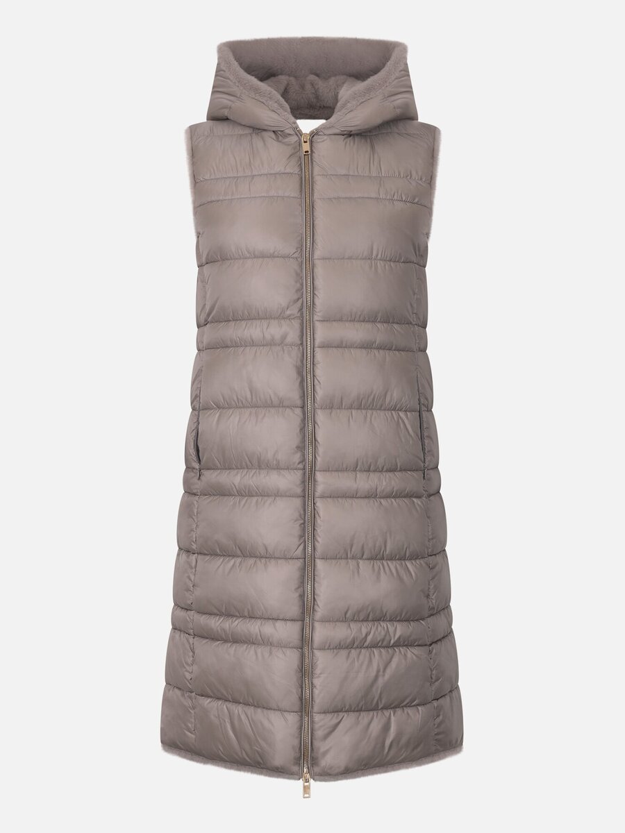 Bodywarmer van het merk Artigli in het Beige