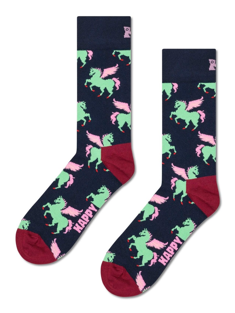 Sokken van het merk Happy Socks in het Marine