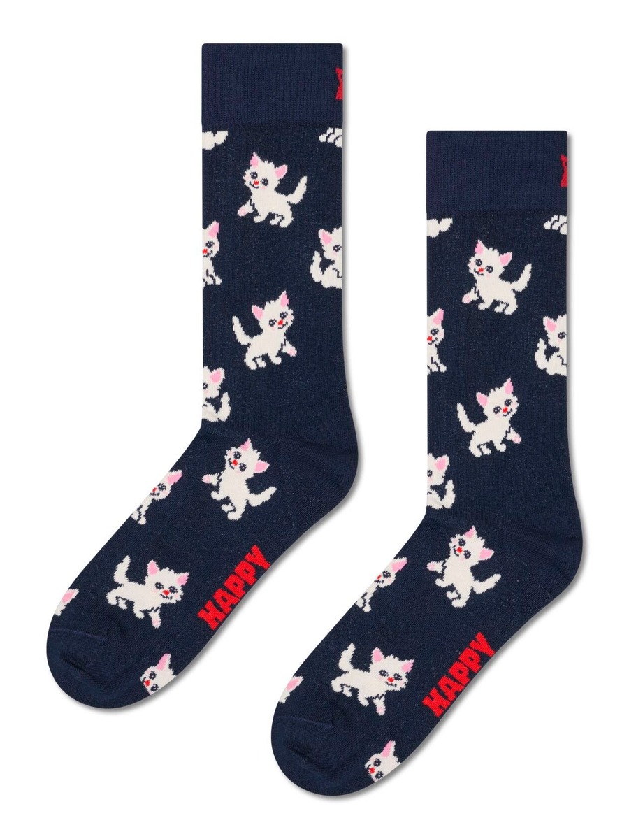 Sokken van het merk Happy Socks in het Marine