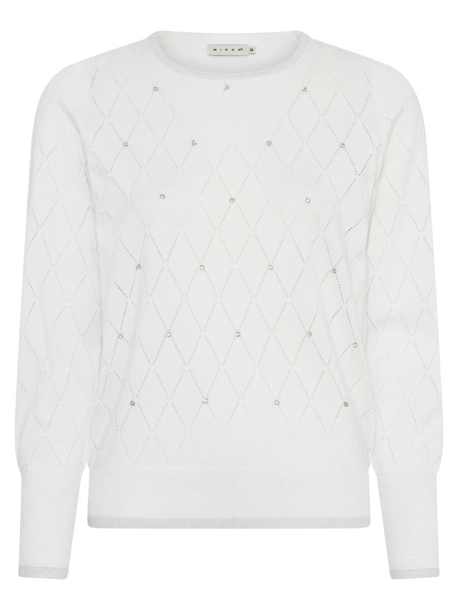 Pull van het merk Micha in het Wit