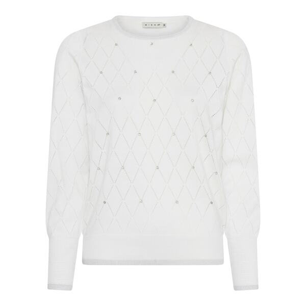 Pull van het merk Micha in het Wit